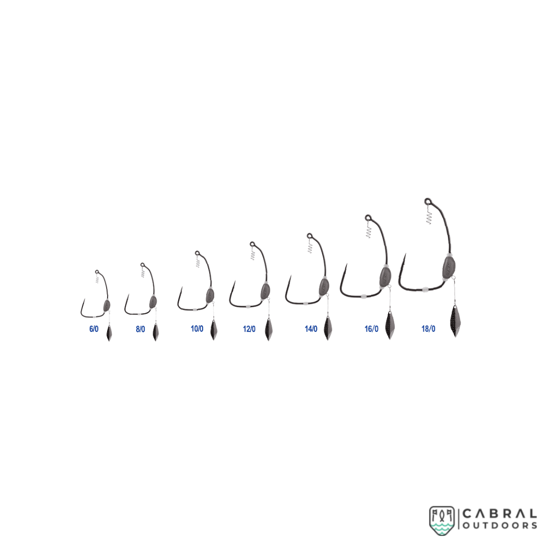 BKK Titan Diver+ Worm Hook | Size: 6/0-8/0 Worm hook BKK Cabral Outdoors