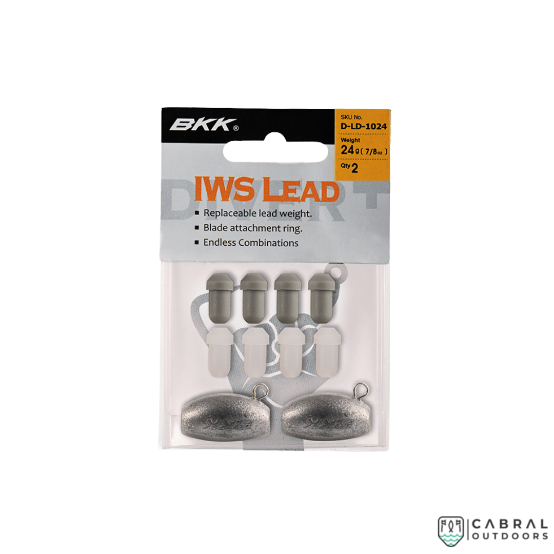 BKK IWS Lead Weight | Size:18-24g sinker BKK Cabral Outdoors