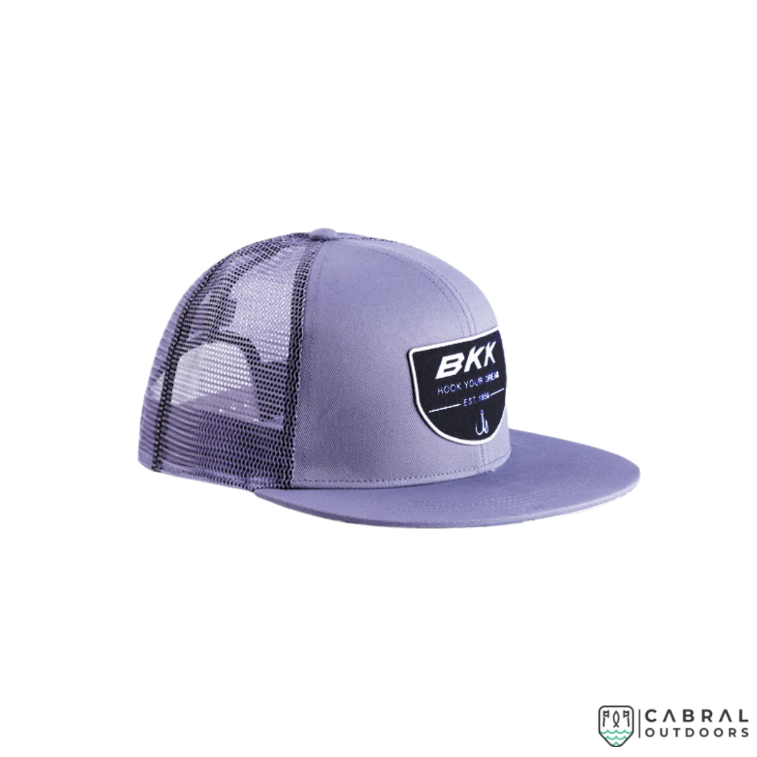 BKK Legacy Snapback Hat | Color: Grey/Blue Hat BKK Cabral Outdoors