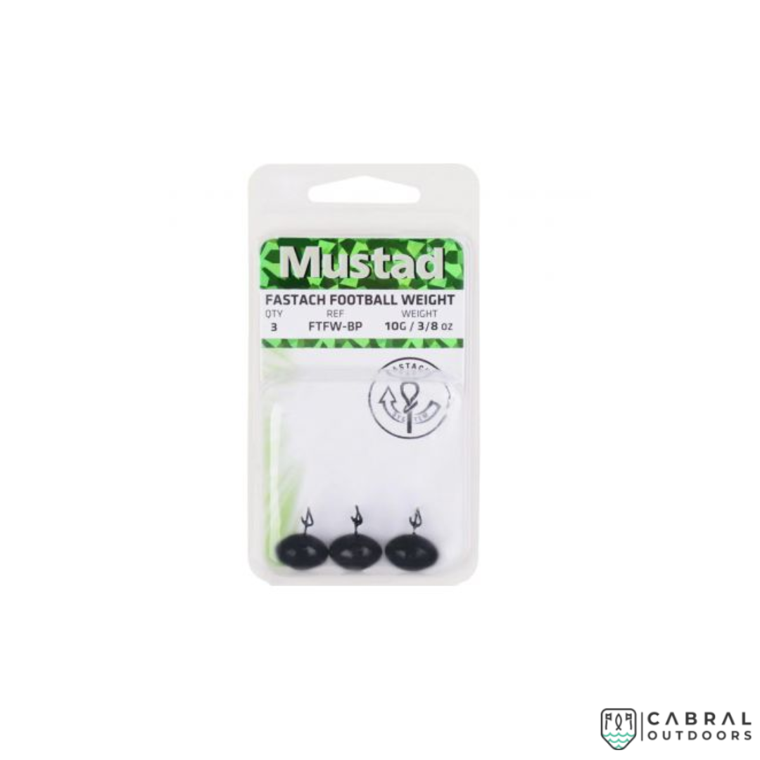 Mustad Fastach Football Weight FTFW-BP | Weight: 28-85g sinker Mustad Cabral Outdoors