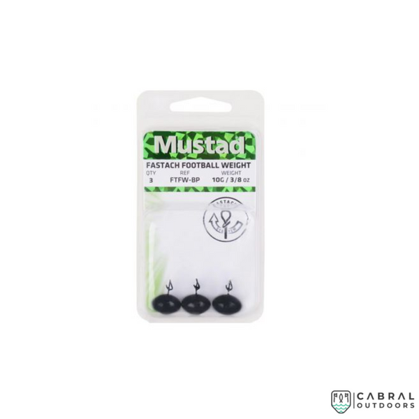 Mustad Fastach Football Weight FTFW-BP | Weight: 28-85g  sinker  Mustad  Cabral Outdoors  