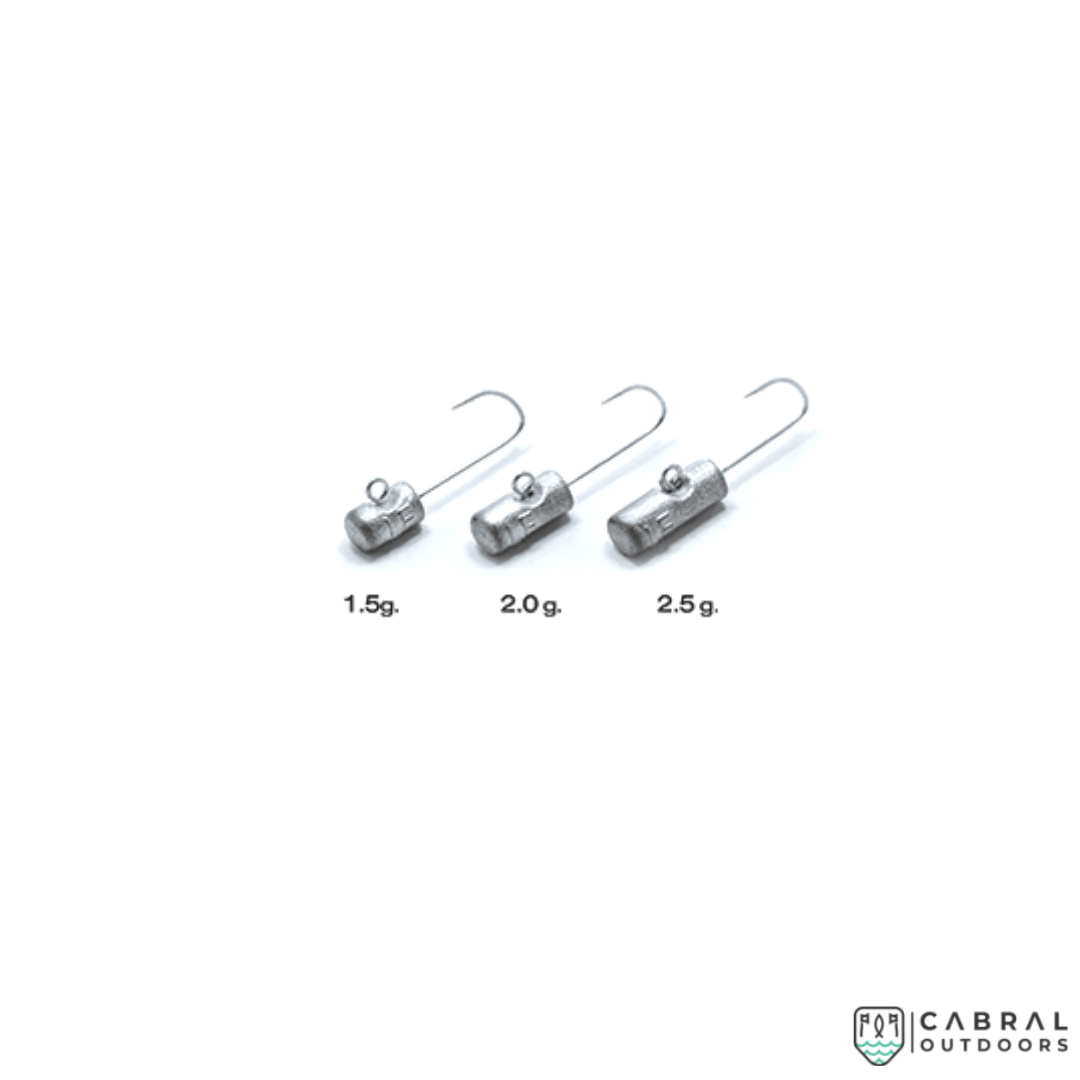 Lures Factory Aji hook Bullet Jighead | Weight: 1.5g-2.5g | 5pcs Jig Head Lures Factory Cabral Outdoors