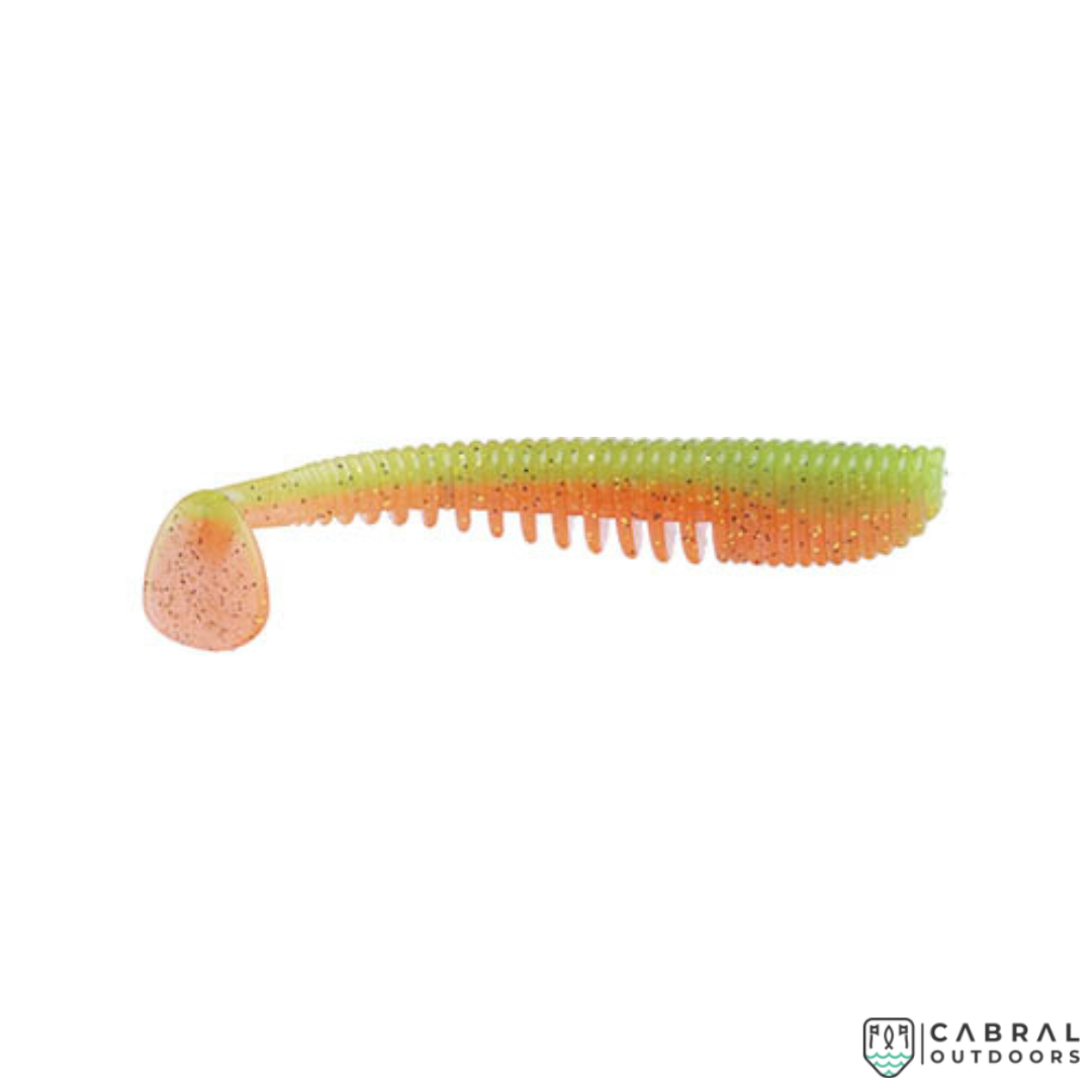 Pontoon 21 Awaruna Softbait | Size: 3.5-4.5inch | 5pcs Paddle Tail Pontoon 21 Cabral Outdoors