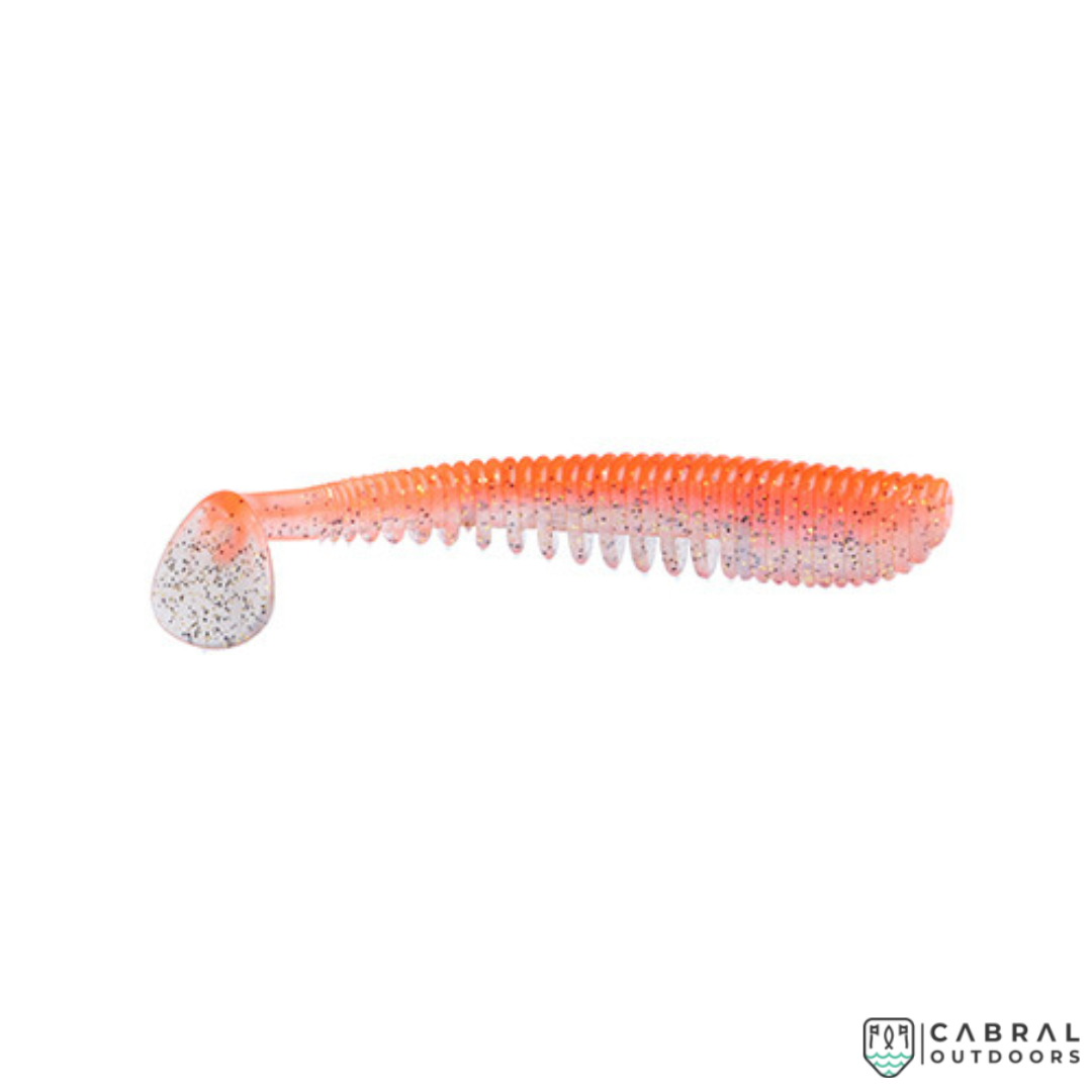 Pontoon 21 Awaruna Softbait | Size: 3.5-4.5inch | 5pcs Paddle Tail Pontoon 21 Cabral Outdoors