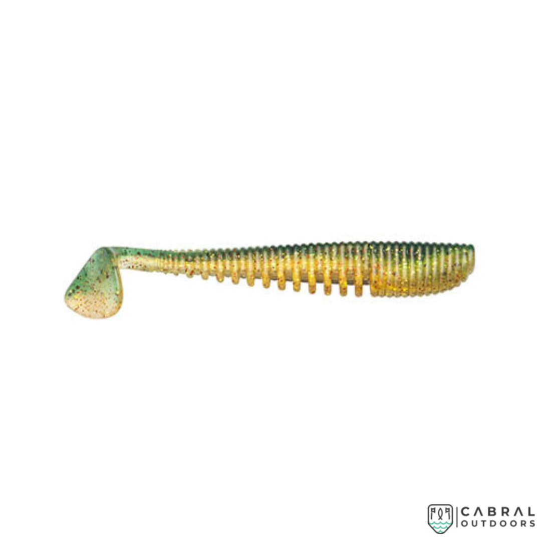 Pontoon 21 Awaruna Softbait | Size: 3.5-4.5inch | 5pcs Paddle Tail Pontoon 21 Cabral Outdoors