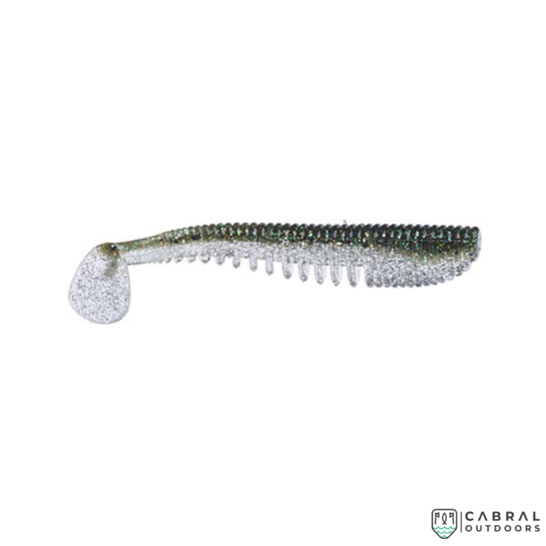 Pontoon 21 Awaruna Softbait | Size: 3.5-4.5inch | 5pcs Paddle Tail Pontoon 21 Cabral Outdoors