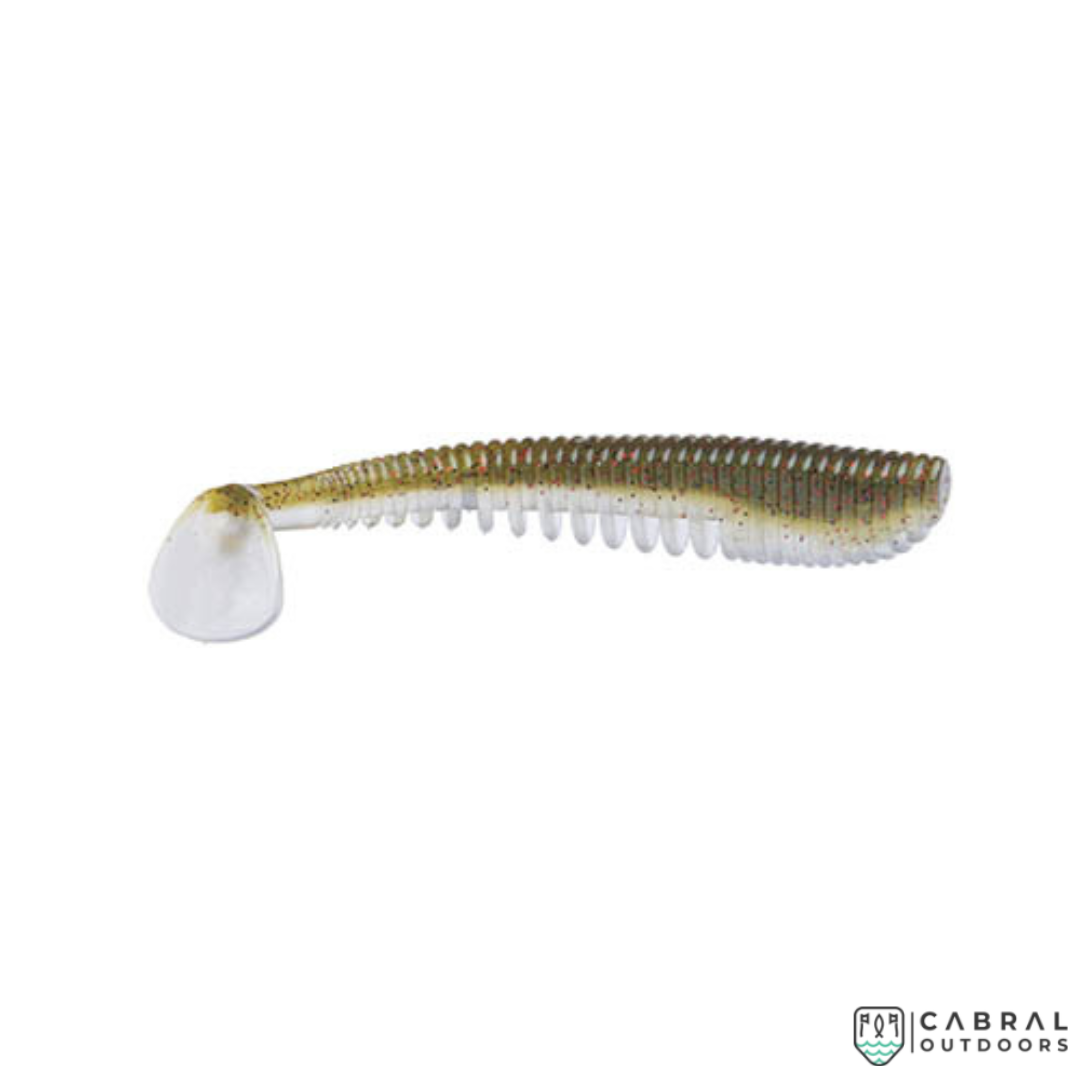 Pontoon 21 Awaruna Softbait | Size: 3.5-4.5inch | 5pcs Paddle Tail Pontoon 21 Cabral Outdoors