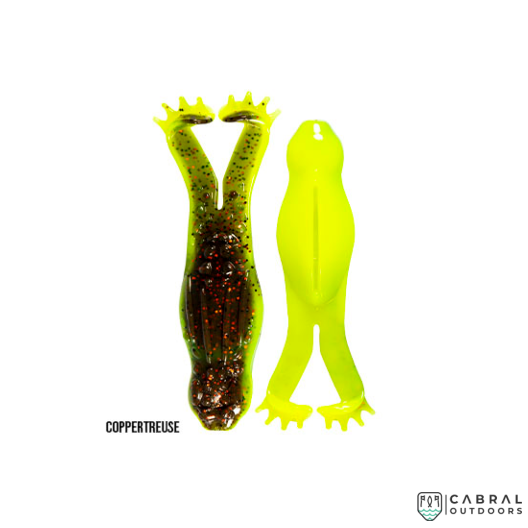 Zman Goat ToadZ™ 10X Tough ElaZtech® 4inch/10cm | Pack of 3pcs Craws Zman Cabral Outdoors