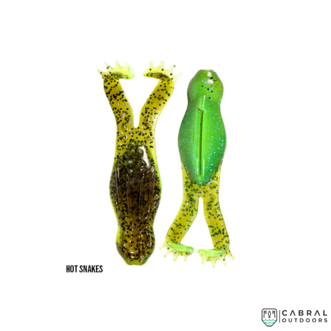 Zman Goat ToadZ™ 10X Tough ElaZtech® 4inch/10cm | Pack of 3pcs Craws Zman Cabral Outdoors