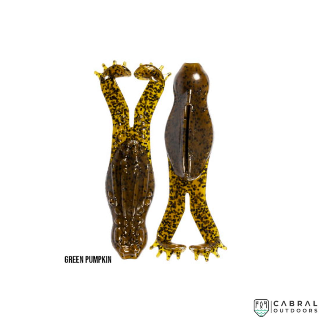 Zman Goat ToadZ™ 10X Tough ElaZtech® 4inch/10cm | Pack of 3pcs Craws Zman Cabral Outdoors