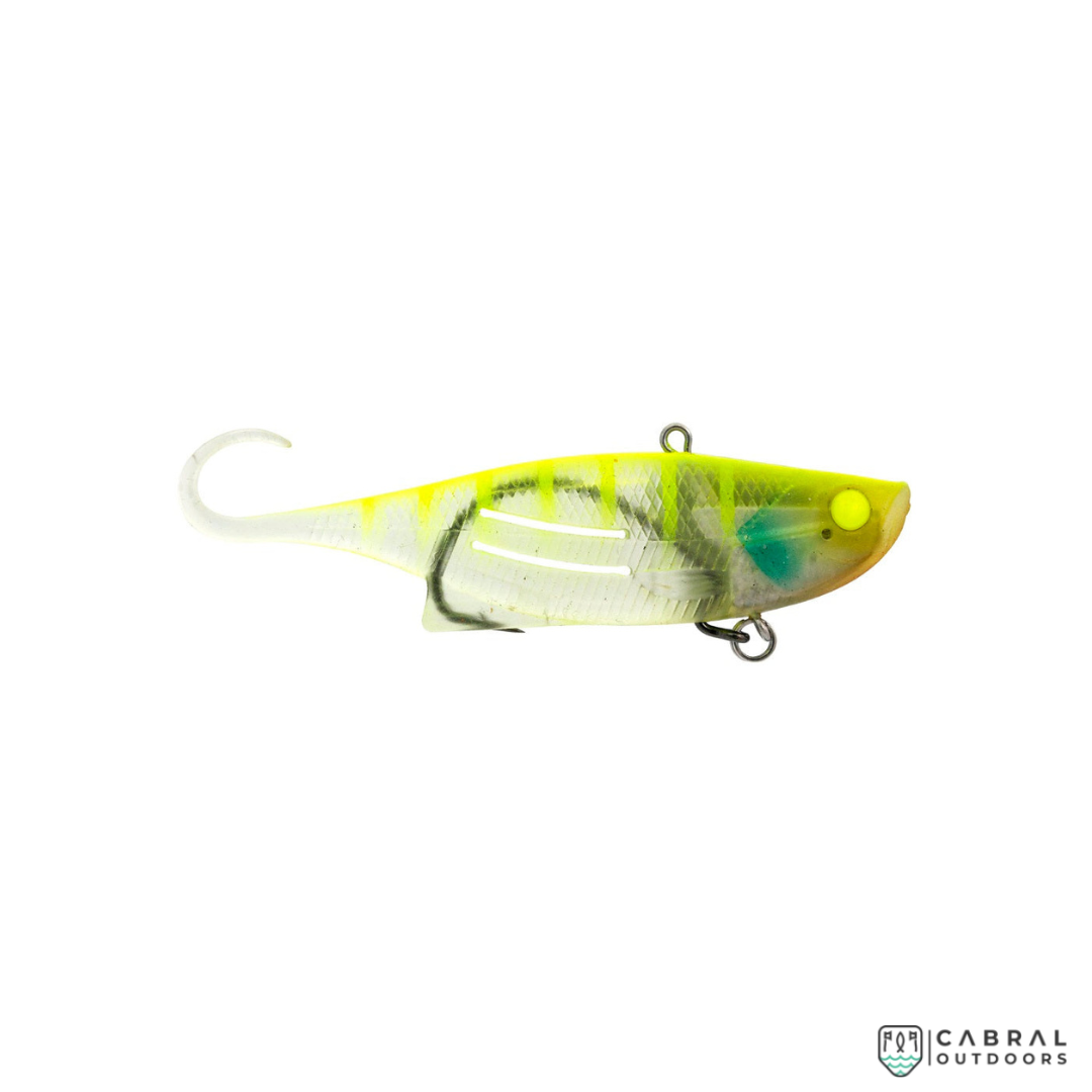 Zerek Weedless Fish Trap Soft Lures | 95mm | 18g | #2/0 Vib Tail Zerek Cabral Outdoors
