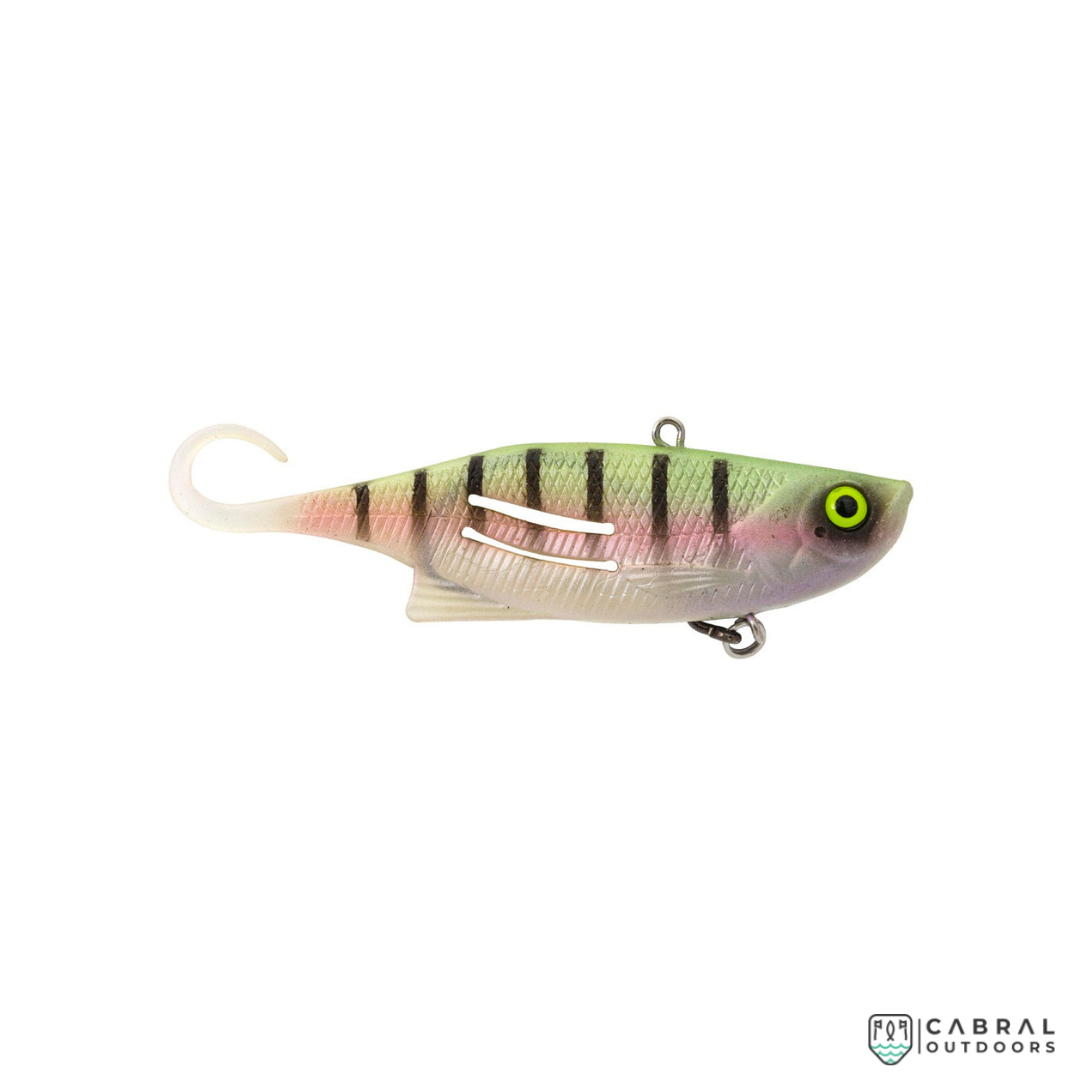 Zerek Weedless Fish Trap Soft Lures | 95mm | 18g | #2/0 Vib Tail Zerek Cabral Outdoors
