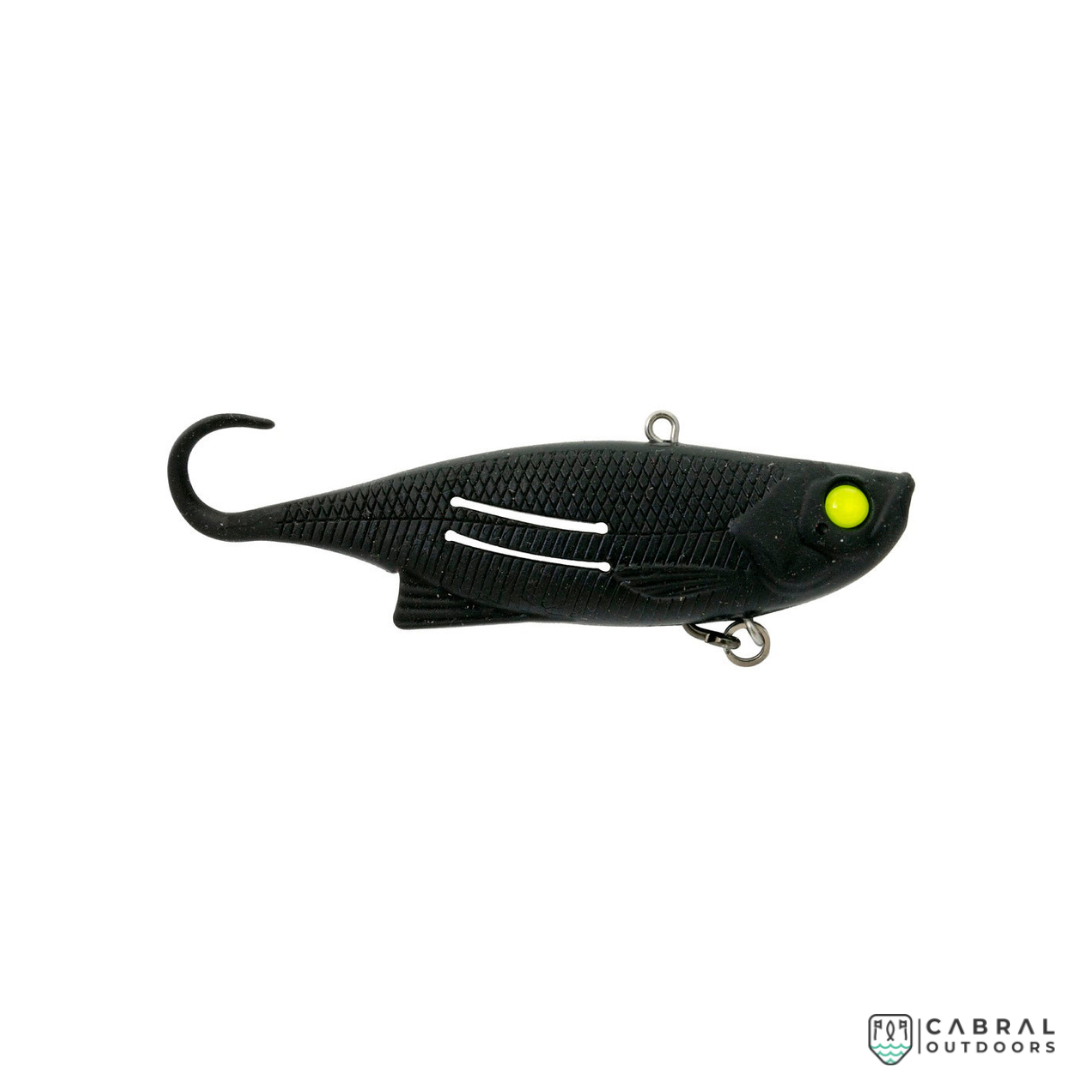 Zerek Weedless Fish Trap Soft Lures | 95mm | 18g | #2/0 Vib Tail Zerek Cabral Outdoors