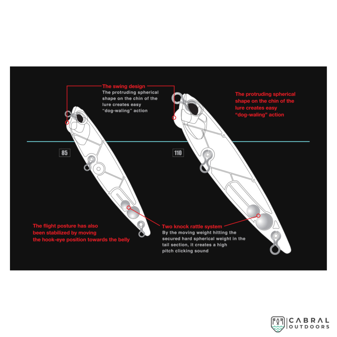 Duo International Realis Pencil 85| 85mm | 10g | Floating Pencil Baits Duo Cabral Outdoors