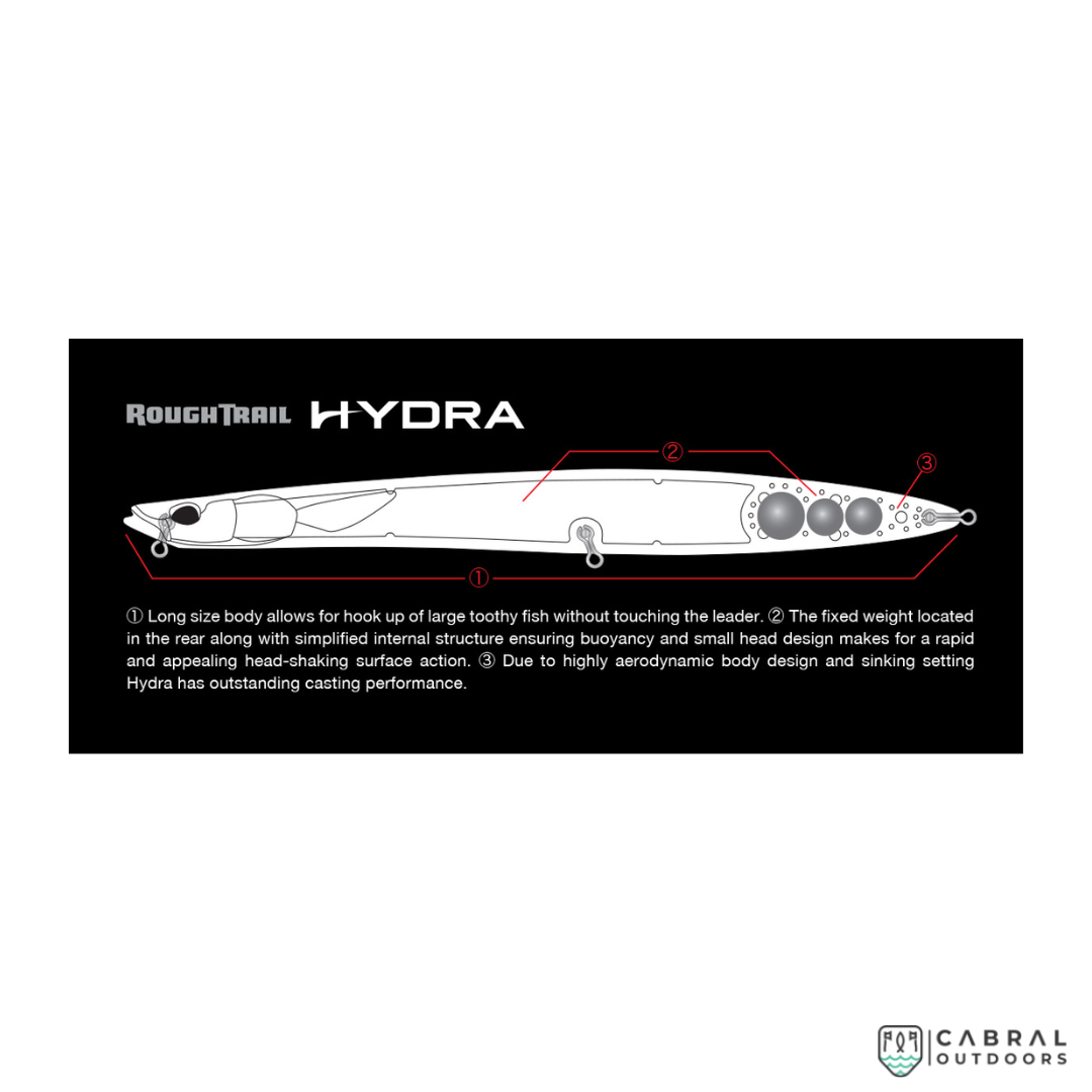 Duo Rough Trail Hydra 220 | 220mm | 58.2g | Slow sinking Pencil Baits Duo Cabral Outdoors