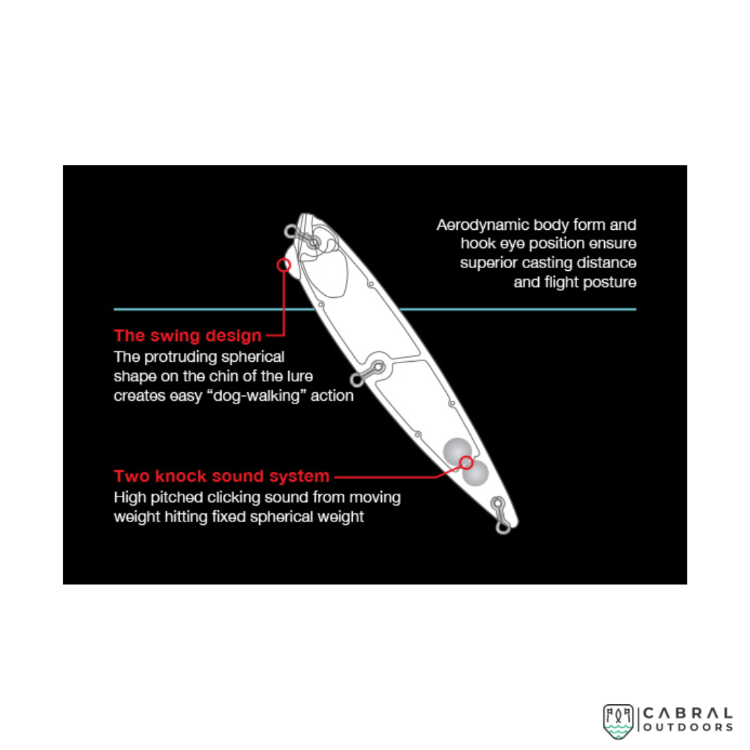 Duo International Realis Pencil 100 | 100mm | 14.3g | Floating Pencil Baits Duo Cabral Outdoors