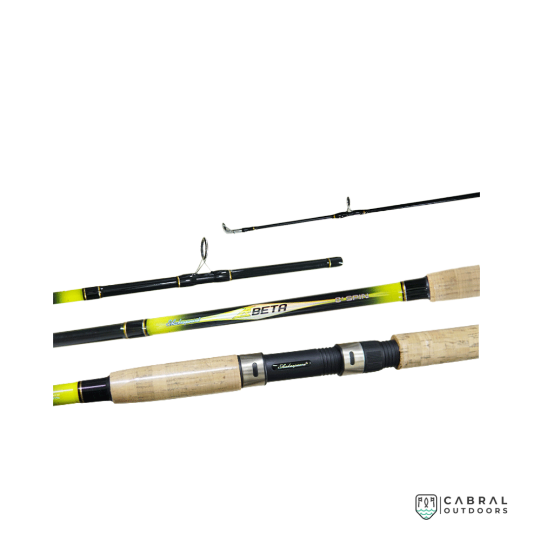 Shakespeare Beta Spin 8ft-10ft Fishing Rod Spinning Rods Shakespeare Cabral Outdoors