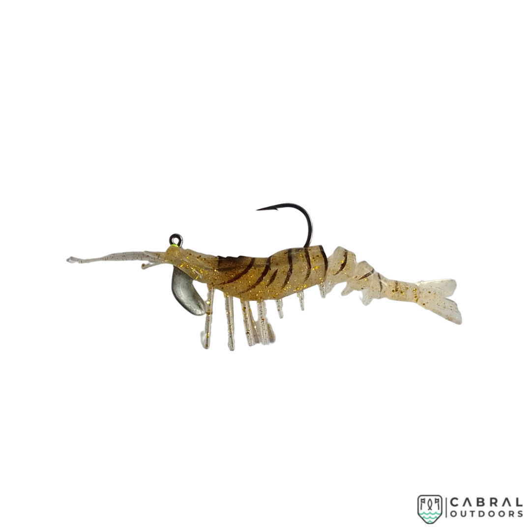 GFIN Crazy Shrimp | Pack of 2 | Size : 5 inch | 16g Shrimp GFIN Cabral Outdoors