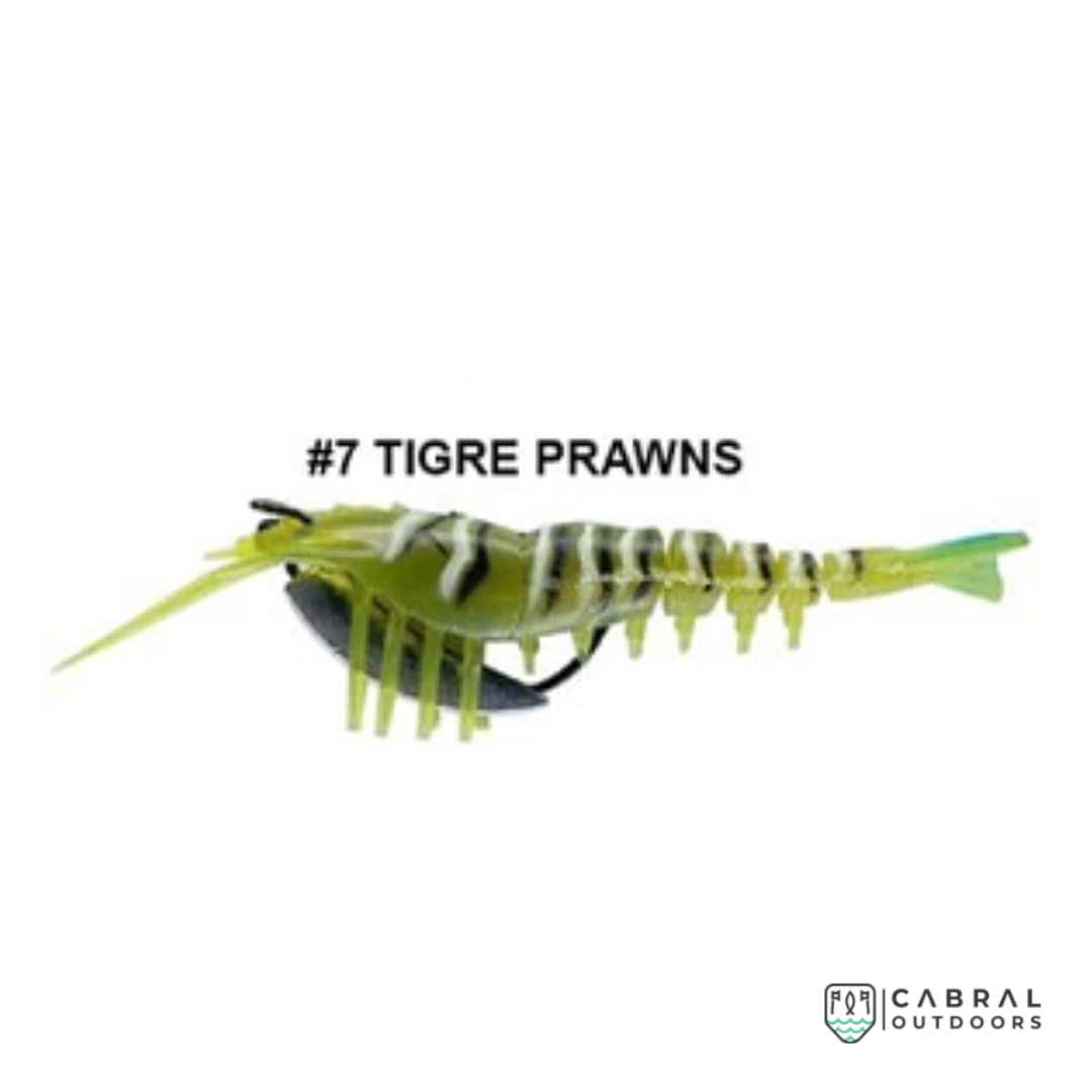 Lucana Live Chemmeen Shrimp Lure | Size: 10cm I 13-21g Shrimp Lucana Cabral Outdoors