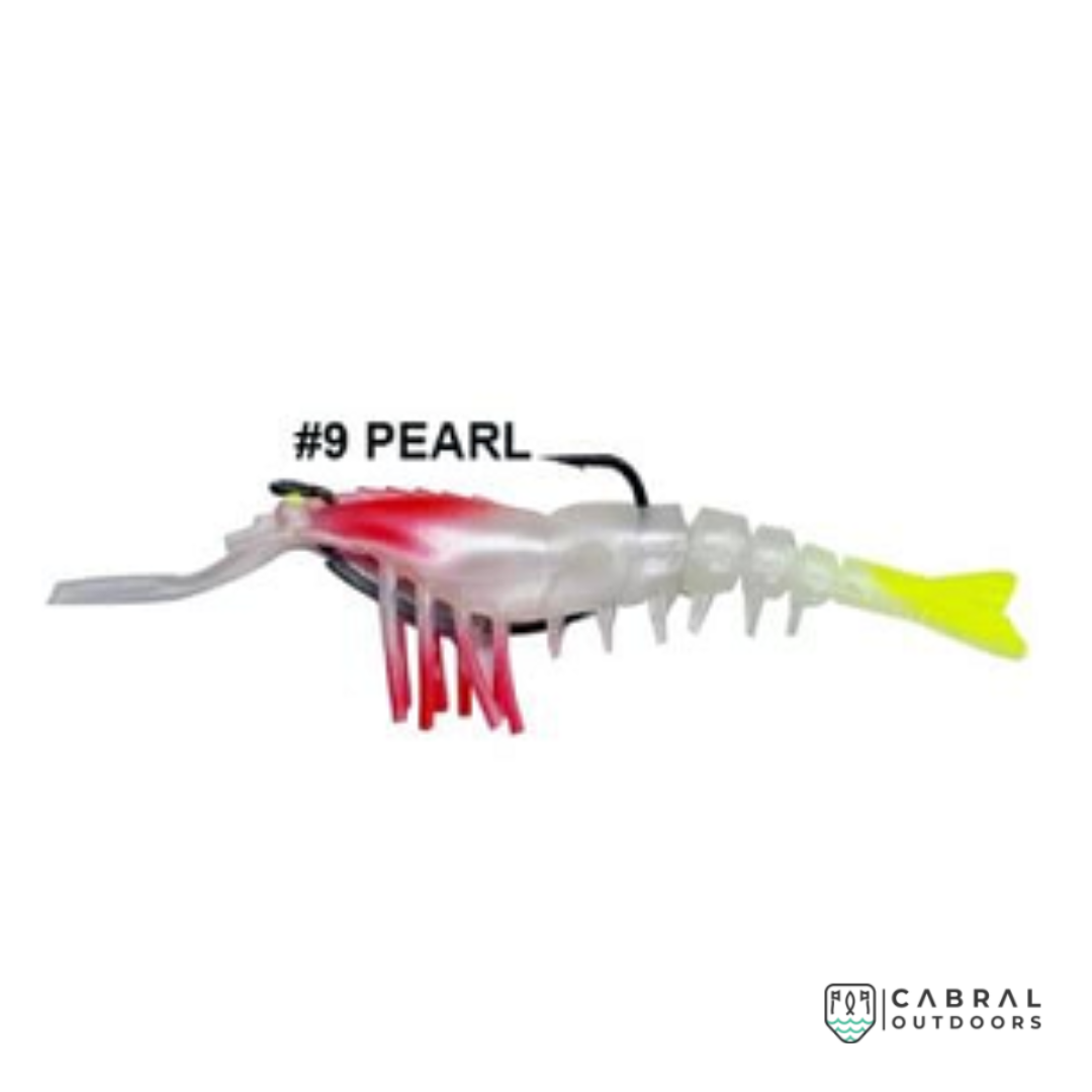 Lucana Live Chemmeen Shrimp Lure | Size: 10cm I 13-21g Shrimp Lucana Cabral Outdoors