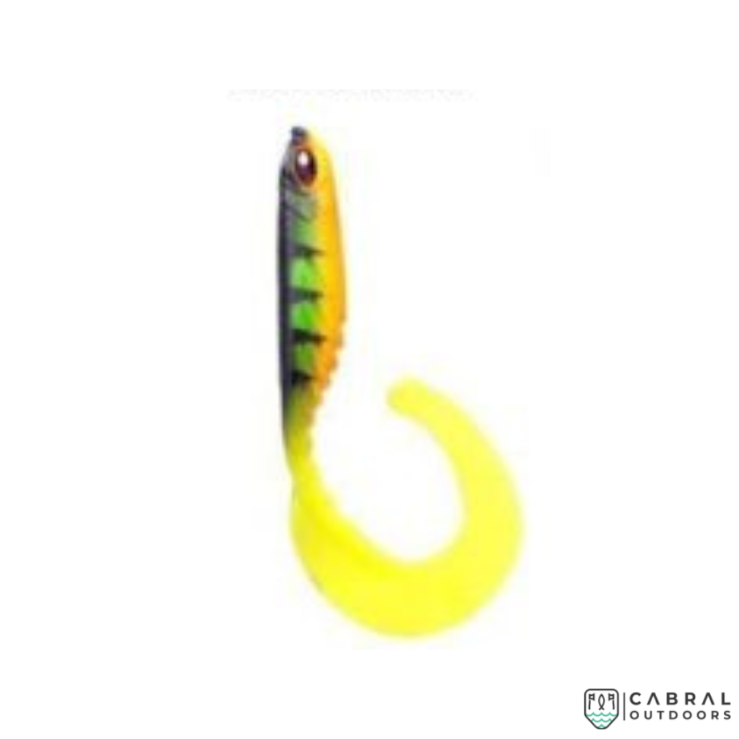 Lucana Cheeto Curve Shade Fishing Lure | Size: 13cm | 10.8g | 3pcs/pk Curly Tail Lucana Cabral Outdoors