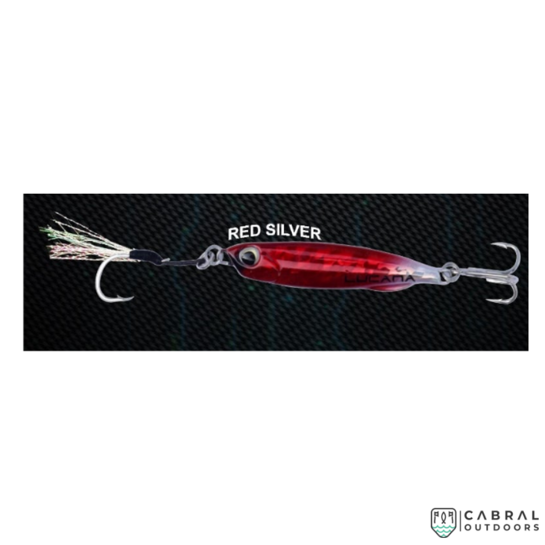 Lucana Topaz Fast Sinking Jig 7 cm | 30 g Jigs Lucana Cabral Outdoors