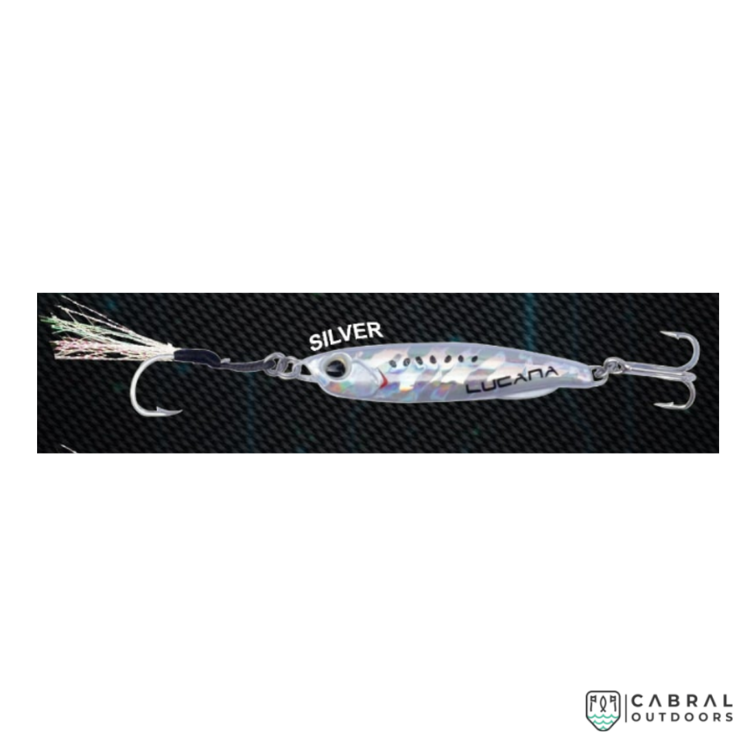 Lucana Topaz Fast Sinking Jig 7 cm | 30 g Jigs Lucana Cabral Outdoors