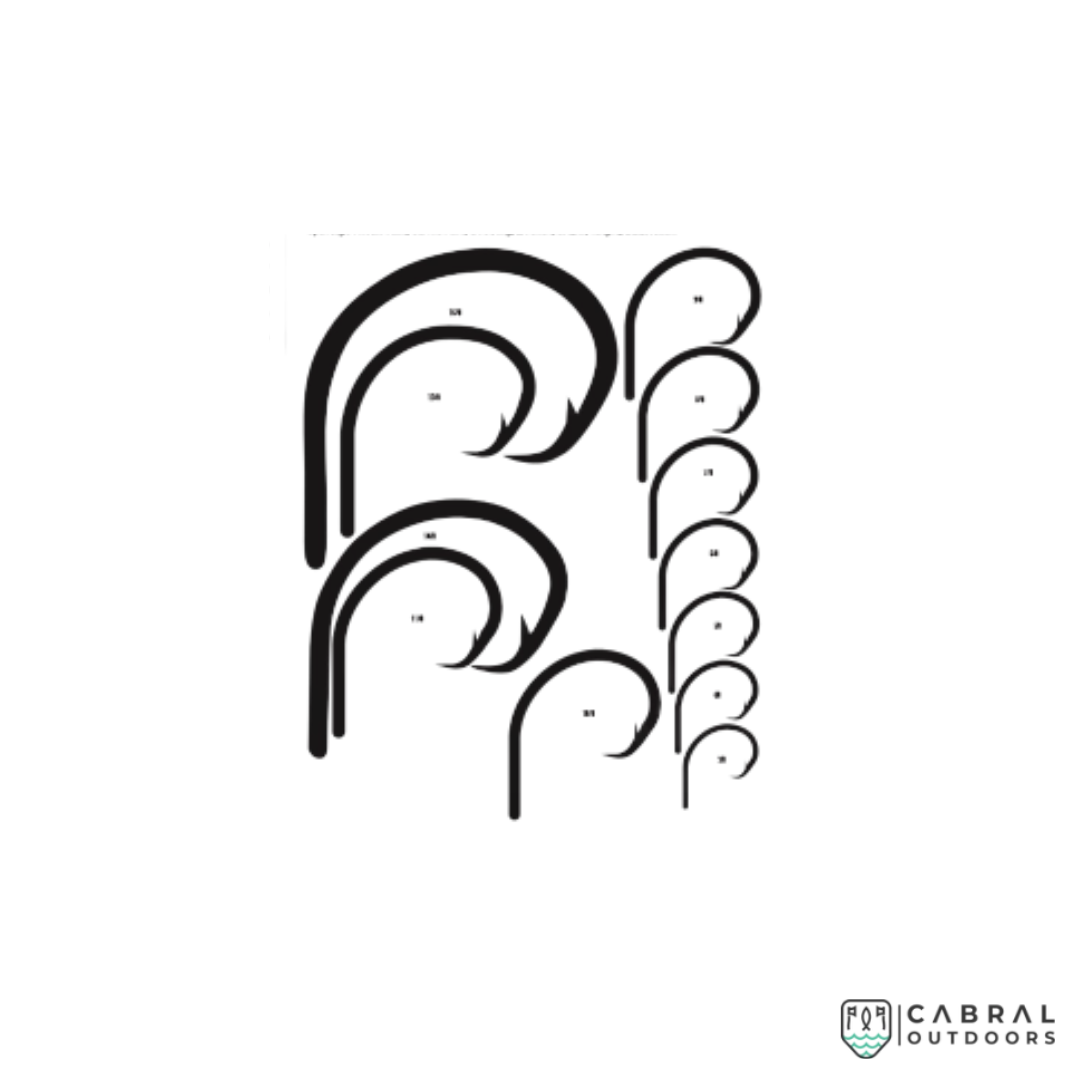 Mustad 39950NP Demon Circle Fishing Hook -Black Nickel Hooks Mustad Cabral Outdoors