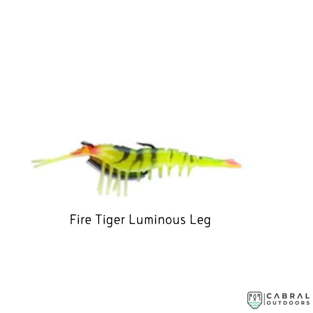 Lucana Live Chemmeen Shrimp Lure | Size: 10cm I 13-21g Shrimp Lucana Cabral Outdoors