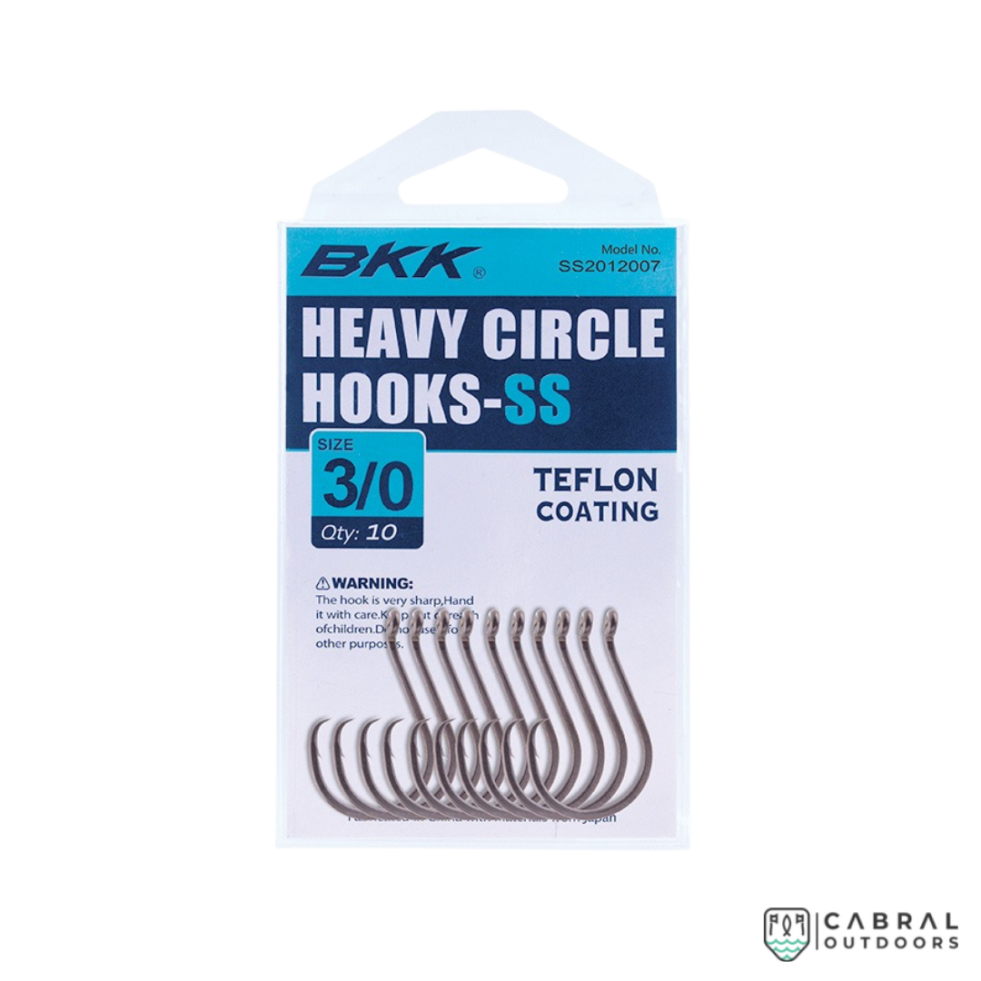 BKK SS Heavy Circle Hooks | Size: 2-5/0 Live Bait Hooks BKK Cabral Outdoors