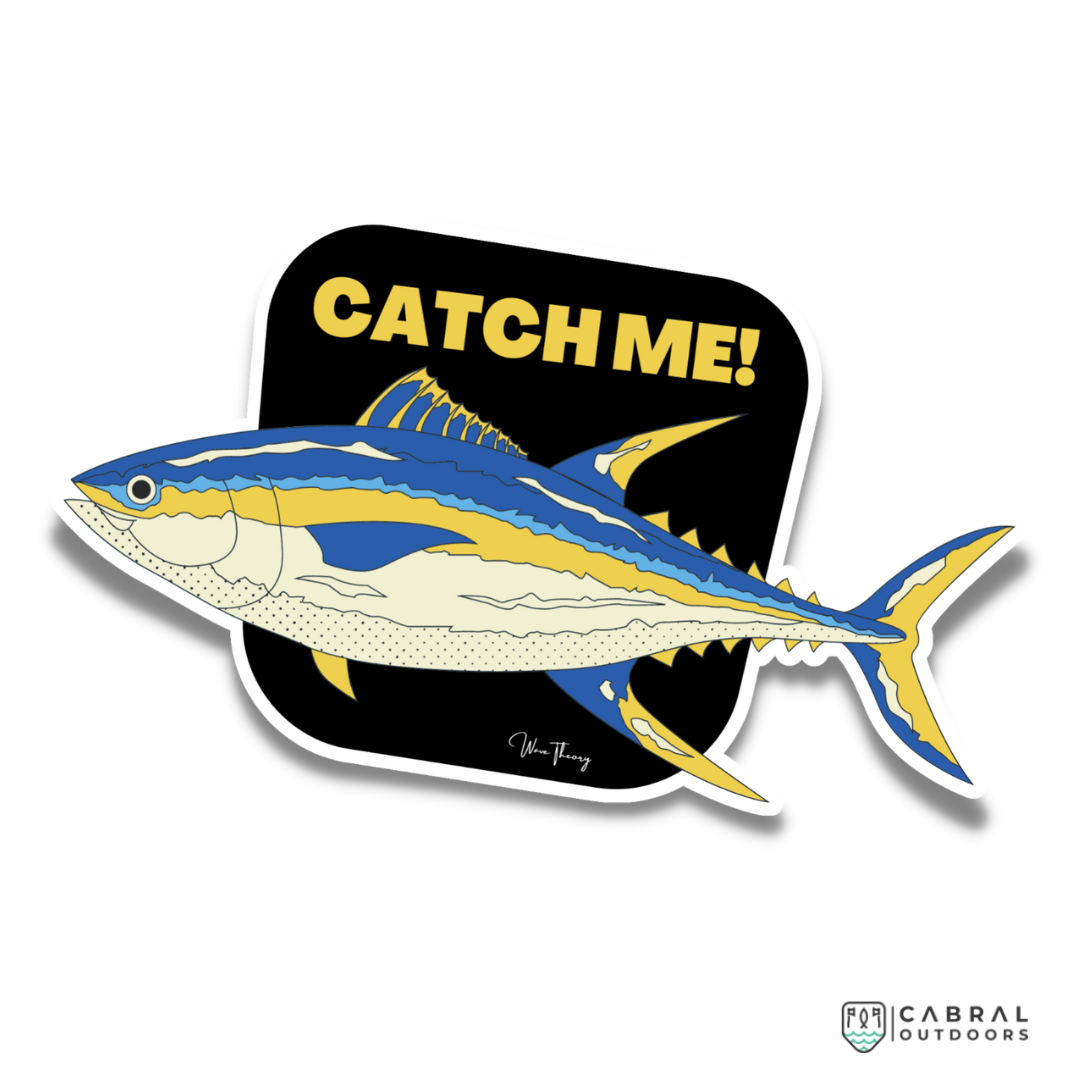 Catch Me! Sticker stickers WaveTheory Cabral Outdoors