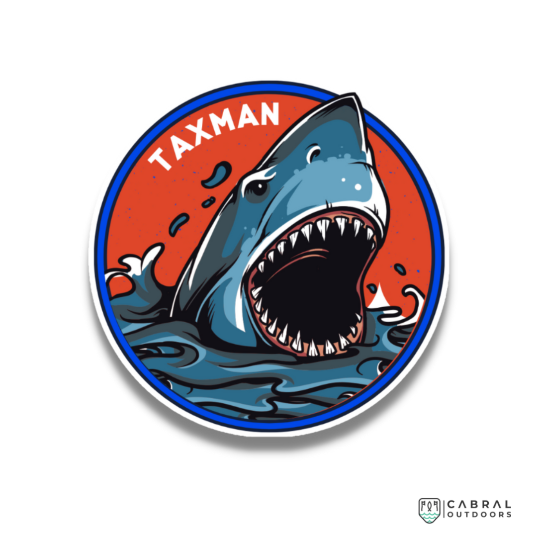 Taxman Sticker stickers WaveTheory Cabral Outdoors