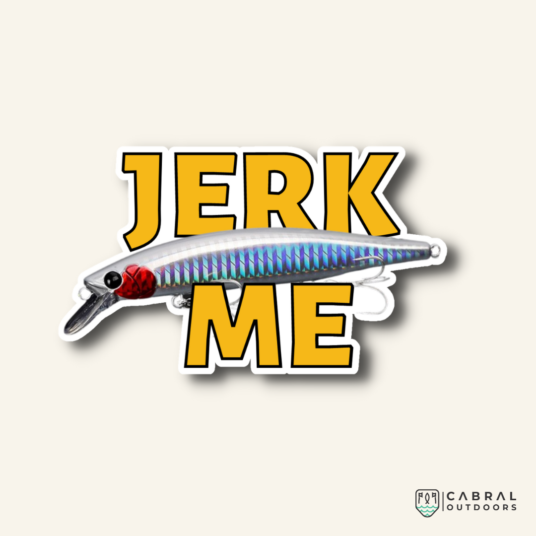 Jerk Me Sticker stickers WaveTheory Cabral Outdoors