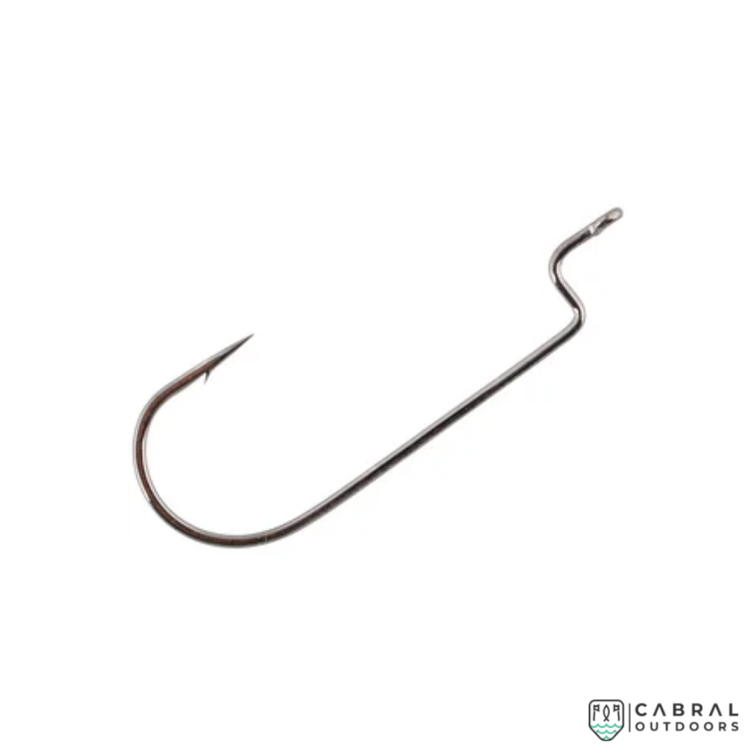 Pioneer Offset Round Bent Worm Hooks | Size: 1/0-4/0 Worm hook Pioneer Cabral Outdoors Pioneer Ichiban Live-Bait Hi-Cut Edge Hooks | Size: 1/0-7/0