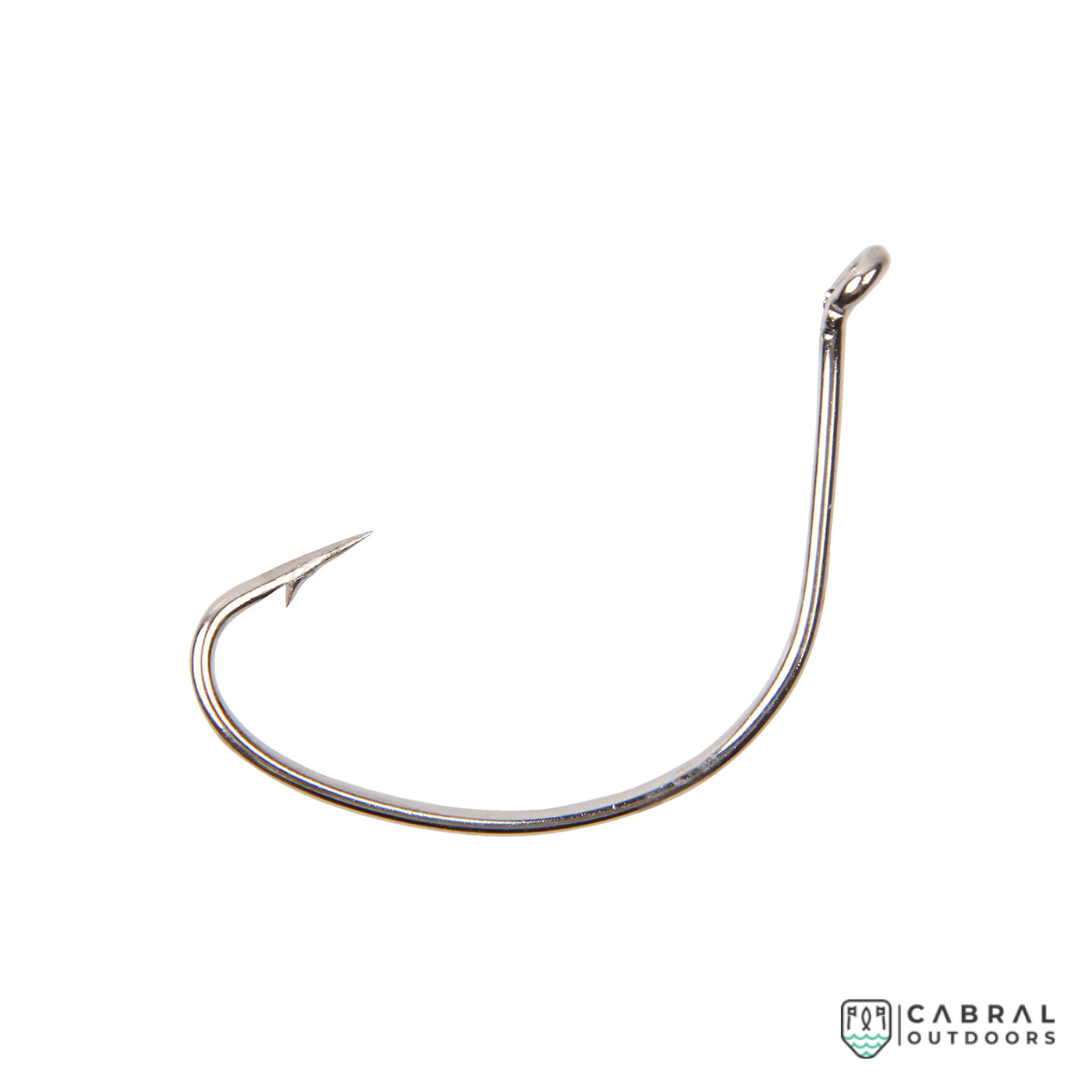 Pioneer Wide Gap(R) Worm Hooks | Size: 1/0-3/0 Worm hook Pioneer Cabral Outdoors Pioneer Ichiban Live-Bait Hi-Cut Edge Hooks | Size: 1/0-7/0