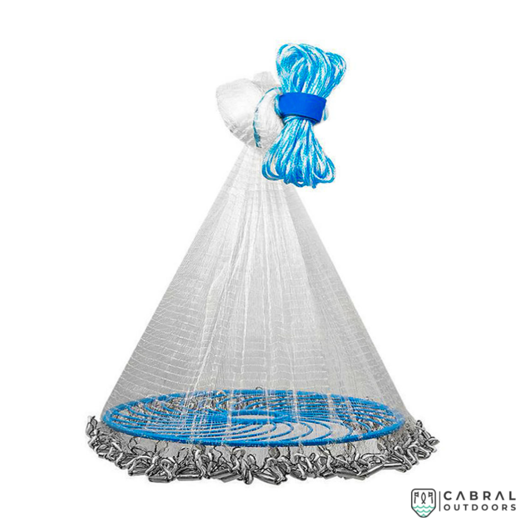 Ring Cast Net | Size: 8ft-12ft  Nets/Trap  Cabral Outdoors  Cabral Outdoors