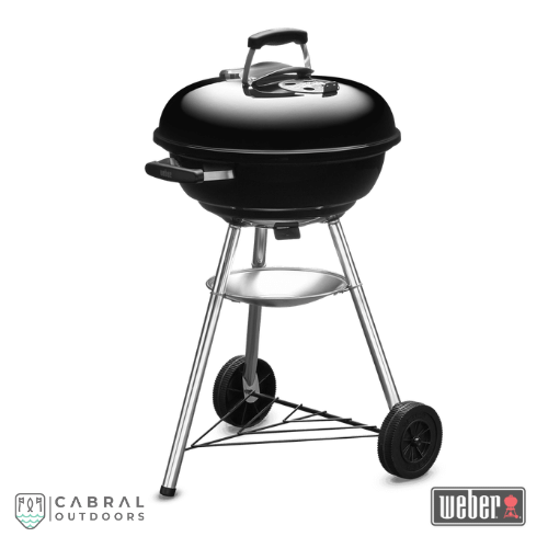 Weber Compact 47cm & 57cmCharcoal Barbeque Grill (Black)  Barbecue  Weber  Cabral Outdoors  