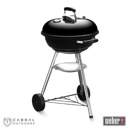 Weber Compact 47cm & 57cmCharcoal Barbeque Grill (Black) Barbecue Weber Cabral Outdoors