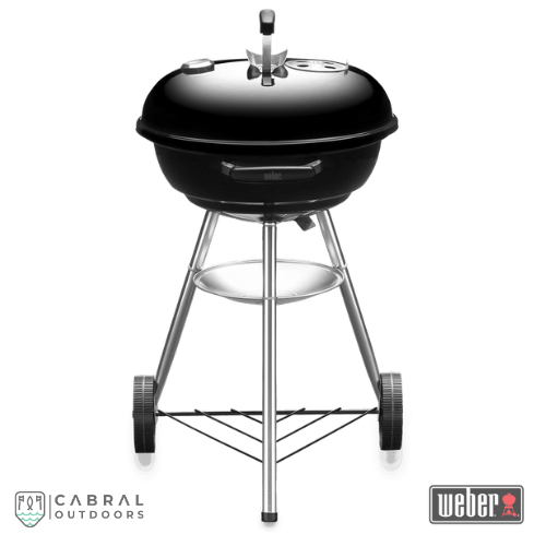 Weber Compact 47cm & 57cmCharcoal Barbeque Grill (Black) Barbecue Weber Cabral Outdoors
