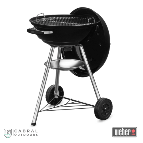 Weber Compact 47cm & 57cmCharcoal Barbeque Grill (Black) Barbecue Weber Cabral Outdoors
