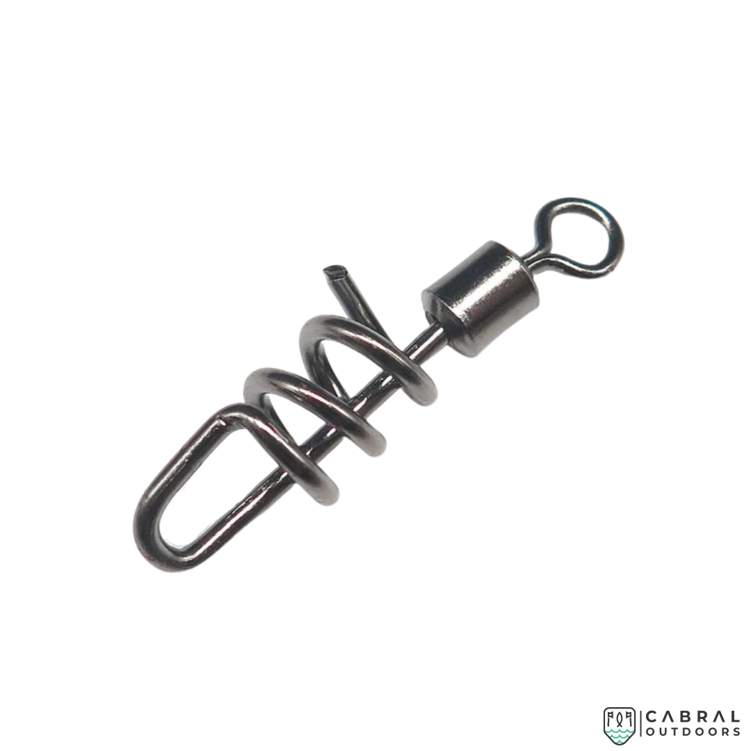 Lucana Rolling Swivel With Screwed Snaps | Size: 02 & 04 Swivel Lucana Cabral Outdoors