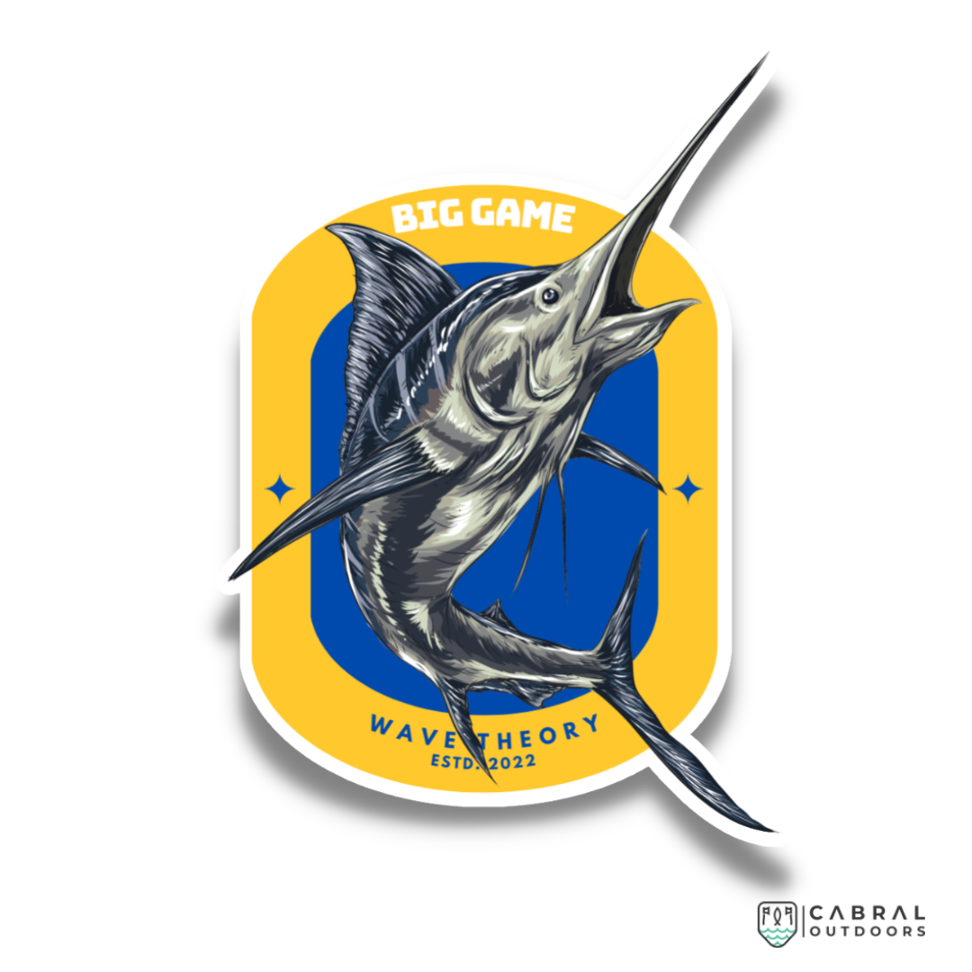 Big Game Sticker stickers WaveTheory Cabral Outdoors