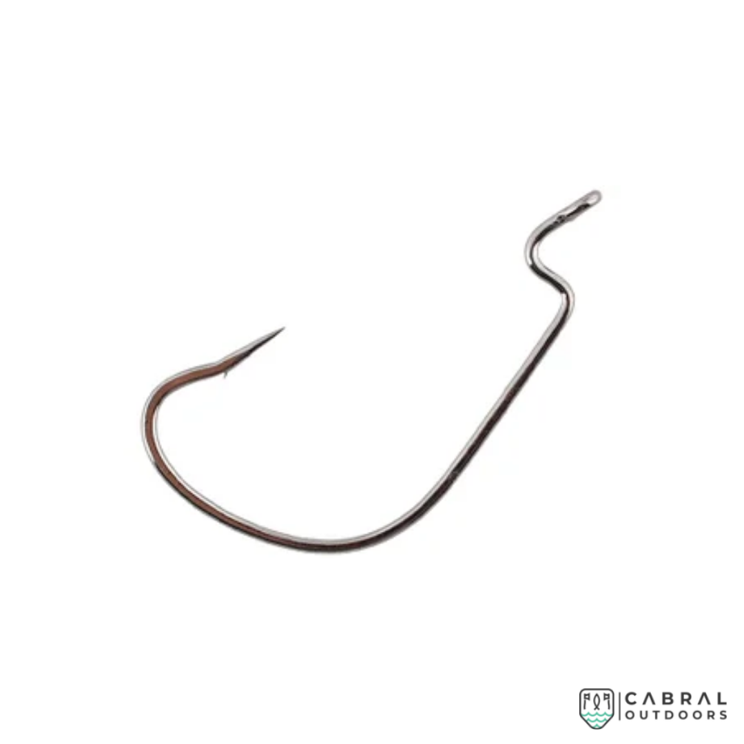 Pioneer Offset G-Lock Worm Hooks | Size: 2/0-4/0 Worm hook Pioneer Cabral Outdoors Pioneer Ichiban Live-Bait Hi-Cut Edge Hooks | Size: 1/0-7/0