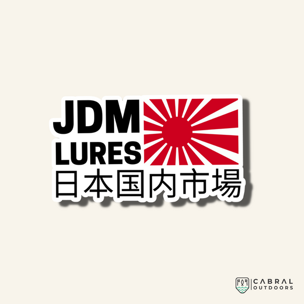 JDM Lures Sticker  stickers  WaveTheory  Cabral Outdoors  