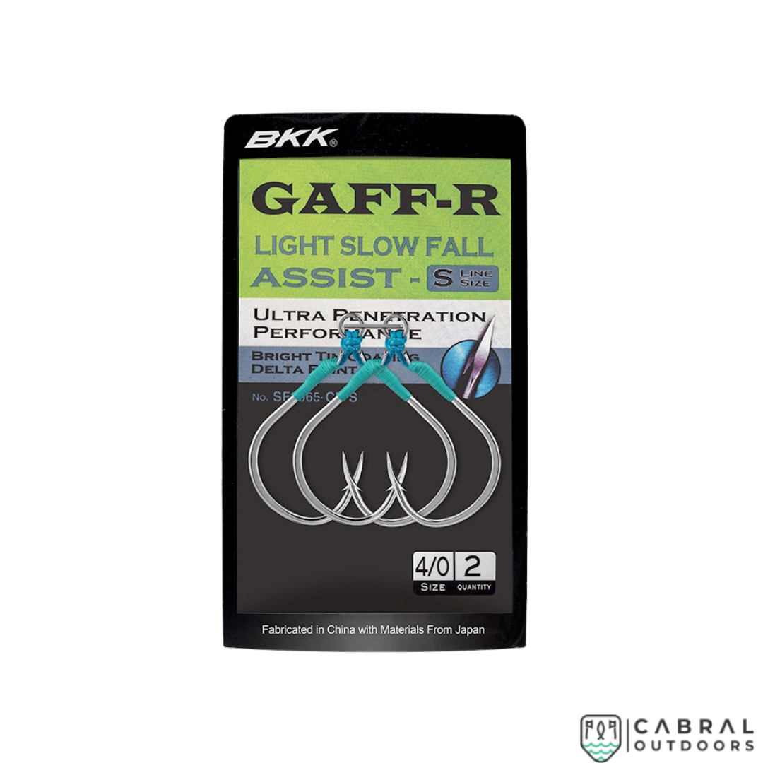 BKK Gaff-R Light Slowfall Assist Hooks |1-1/0 | 2Pcs Hooks BKK Cabral Outdoors