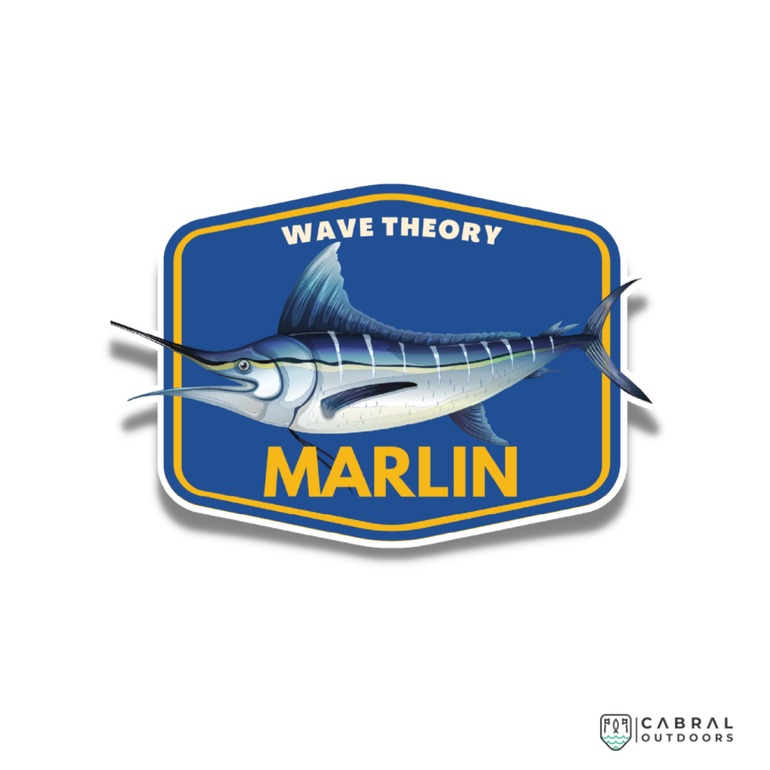 Marlin Sticker stickers WaveTheory Cabral Outdoors