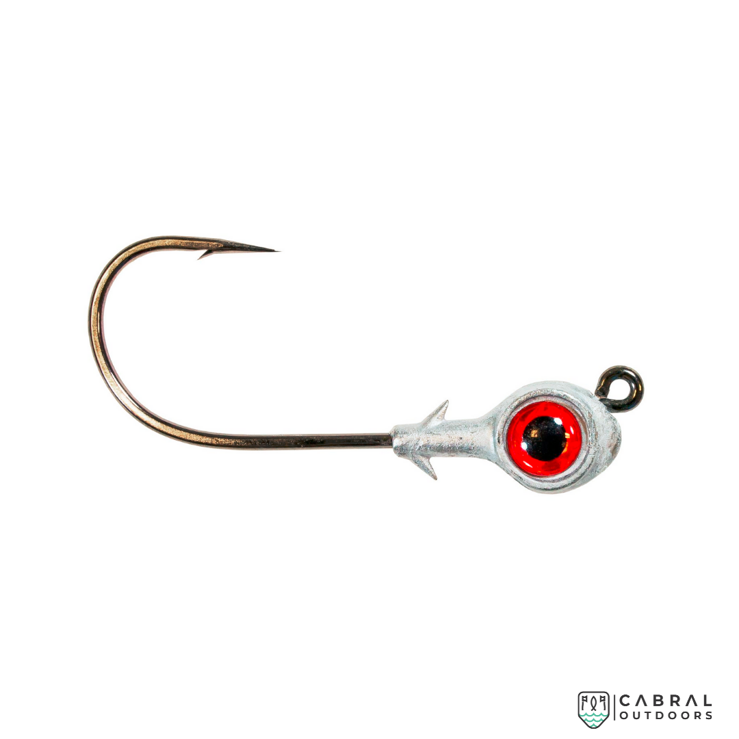 Zman REDFISH EYE™ JIGHEADS 1/2 Oz & 3/8 Oz | 3pc/pkt Jig Head Zman Cabral Outdoors