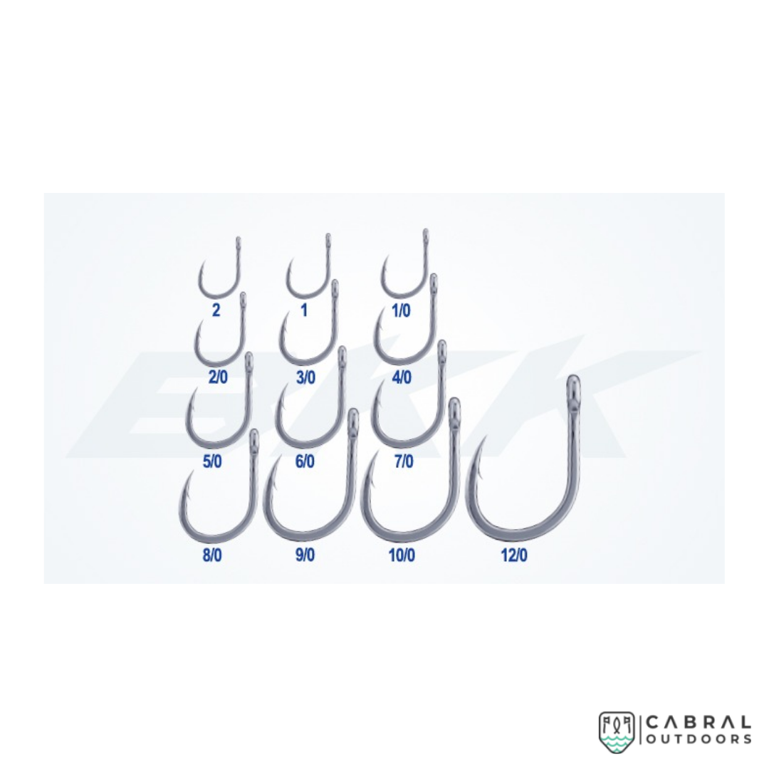 BKK Puka Live Bait HD Hooks | 1-7/0 Live Bait Hooks BKK Cabral Outdoors