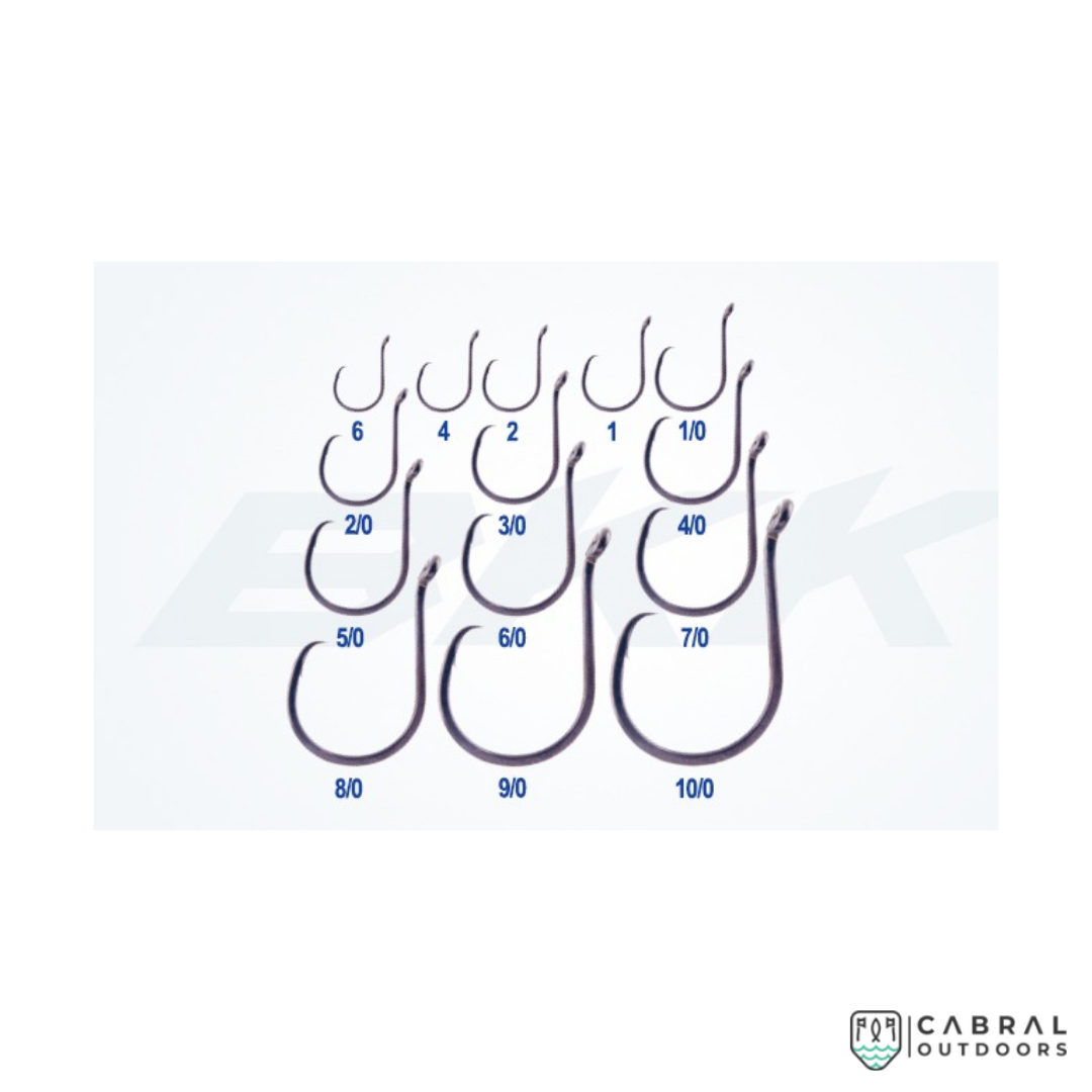 BKK SS Heavy Circle Hooks | Size: 2-5/0 Live Bait Hooks BKK Cabral Outdoors