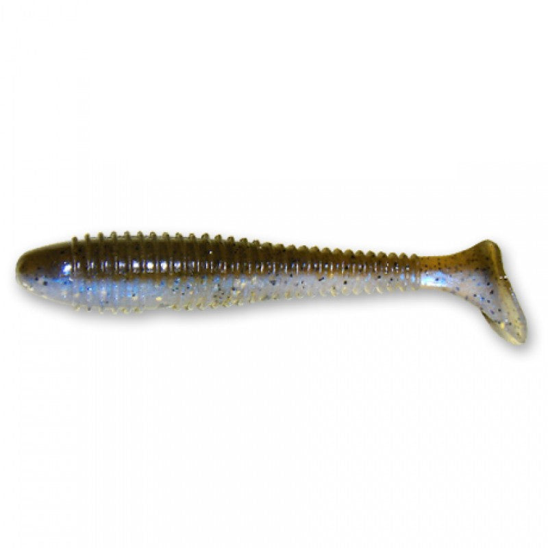 Crazy Fish Vibro Fat Soft Lure 100mm | 4pcs/pkt Soft Bait Crazy Fish Cabral Outdoors